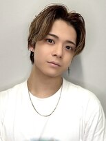 ワンズナゴヤ 名古屋栄店(ONE's NAGOYA)&nbsp;スペインカールスパイキーショートブルーブラックフェザーパーマ