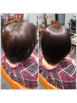 リブ バイ ボクノ(Liv by bokuno) 髪質改善縮毛矯正