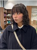 ワンホンレイヤー/ミルクティーブロンド/ダークブルー/戸塚