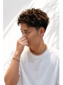 スパイキーピンパーマ