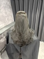 ネームレス 心斎橋(nameless)&nbsp;グレージュ×髪質改善TR 透明感ロング 心斎橋 20代30代