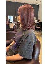 トップヘアー アヴェニュー 刈谷(TOPHAIR Avenue)&nbsp;ハイトーンピンクカラー