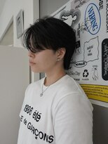 ウーズ ハラジュク(Ooze.HARAJUKU) ハッシュカットグレージュデザインカラーツートーンカラー原宿