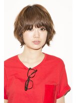 ピープル(people) [people]ラフショート×オレンジベージュ