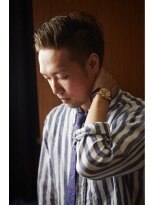 ヘアーモードキクチ 神田日銀通り店 【渋さを演出】男なら潔く！攻めの刈り上げでクールかつセクシー