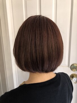 ロンドアベニール 北千住(Lond avenir) namie  丸型さんでも似合う前下がりボブ