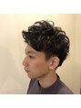 ヘアーガーデンリゾート 高倉町店&nbsp;サイドはツーブロックを入れて前髪は下げてもかっこいいスタイル