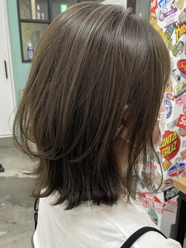 キューズ クラブ(cuz KLUB) 【cuzKLUB】ニュアンスレイヤー×グレージュ【池袋】