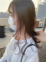 ヘブンリー(heavenly)&nbsp;#インナーカラー#ラベンダー#くすみピンク#ピンクベージュ