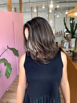 ハニー(HONEY) ハイライト/ハイライトカラー/ケアブリーチ/グレージュ