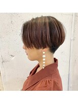 レンク(LENC) Coast.ベリーショートヘア福岡×かりあげ×くびれヘア