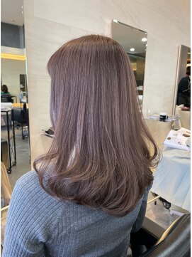 アージェガーデン(AGEE GARDEN) ラベンダーモーヴ Aラインボブ