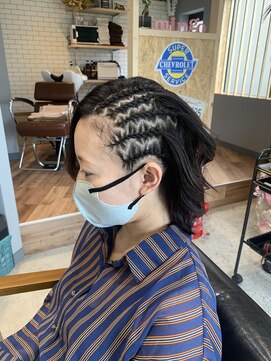 ミンゴ(Mingo) ギザギザコーンロウ