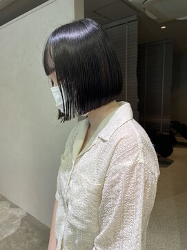 インビテーション 名古屋(invitation) 乾かしただけでおさまるボブ