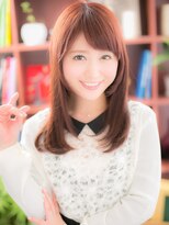 カバーヘア イヴ 戸頭店(COVER HAIR EVE)&nbsp;前髪カール大人かわいい小顔エアストレートc5戸頭10代20代30代