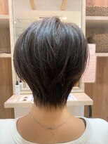 アズールサン 草加西口店(azule-sun)&nbsp;20代30代大人かわいいヘア　ショートヘア　暗色アッシュ[草加]