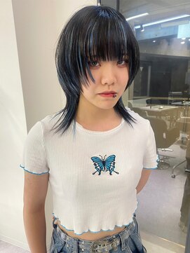 ペレ 渋谷(PELE) J92_ブルーカラー デザインカラー