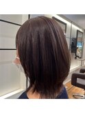 脱（白髪染め）丸みとクビレのメリハリスタイル