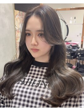 カルナ バイ エルモ(calna by ELMO) 韓国風くびれヘア　まろみグレージュ