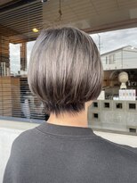 ヘアクリエイト フライ(hair create FLY)&nbsp;プラチナシルバーショート