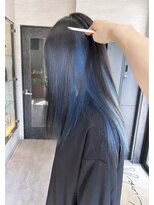 リンクバイビセ 髪質改善(link by vise)&nbsp;#インナーカラー#ブルーカラー#ケアブリーチ#ブリーチカラー