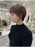 ショートボブ/丸みショート /ハンサムショート/マッシュショート