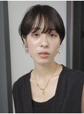大人マッシュショート/丸みショート/イメチェン/30代40代50代