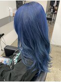 □カール#セミディ#シアーカラー#姫カット