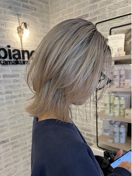 ビアンカ カマクラ(bianca) 《ルーツカラー×ホワイトベージュ》