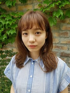 ガーランド (Garland) 髪質改善水素カラー×ブリーチ無しブラウンベージュ