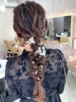 フローラ(FLORA) 編みおろしアレンジ