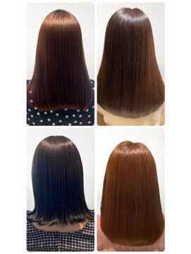 美容室フルール 20代30代40代髪質改善トリートメント艶感ストレート透明感