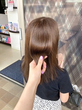 ヘアショップエヌアンドエー 久喜 栗橋店(hairshop N&A) 髪質改善うるおいケアカラー 小顔カット