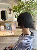 ぱっつんボブ♪