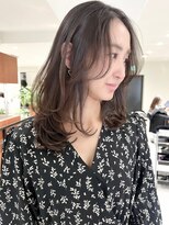 ネイロ バイ ジルブラン 葛西(NeiRo by JIL BLAN) レイヤーカット白髪ぼかしハイライトダブルカラーインナーカラー