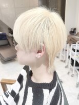 デイズ(days)&nbsp;【DAYS原宿ウルフマッシュメンズカットブリーチWカラーブロンド