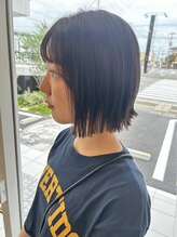 ゼゼ 高知店(zeze)&nbsp;☆顎下2cm切りっぱなしボブ☆