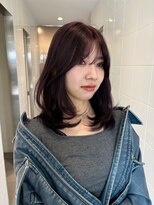 スノッブサンク(Snob ciNQ)&nbsp;レイヤーカット/暖色カラー/くびれレイヤー/シースルーバング