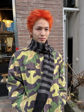 ココモ(KOKOMO) 【三野隼澄】スパイキーショート×オレンジカラー