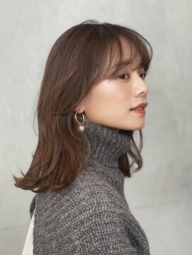 アチェロ(Acero.) オレンジカラー/顔まわりカット/韓国スタイル/髪質改善/大阪