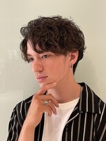 ザバーバー 東京(THE BARBER) 【THE BARBER 東京】ニュアンスパーマセンターパート
