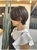 乾かすだけのコンパクトショート！アイロン、ブローしてません！