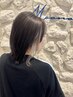 【超音波ケアプロ付き】インナーブリーチ＋Nカラー＋スチーム２TR