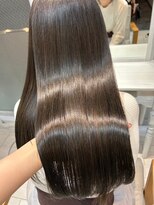 シェリー 仙台(Cherie)&nbsp;ショコラブラウン髪質改善カラー夏レイヤー透明感艶髪