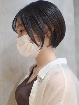 エリマ 武蔵小杉(elima) 武蔵小杉大人ショートボブ透明感カラー小顔レイヤーボブ丸み30代