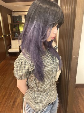 ゼンドット キョウト(Zen. kyoto) 2トーンカラー寒色ラベンダー