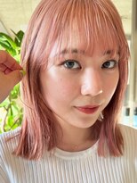 インカント バイ ハンズ incanto by hands&nbsp;ミルキーピンク×さらツヤボブ