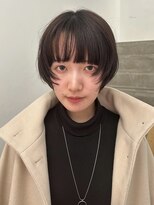 エヌ 烏丸(enu)&nbsp;マッシュショートボブ/山之内/enu烏丸/京都美容室