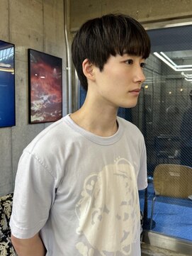 イェン(Yen.) シースルーマッシュ　ニュアンスデザイン　刈り上げショート