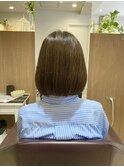 【L by first】ふんわり切りっぱなしボブ